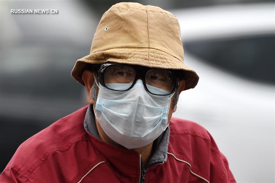 В Пекине объявлено "желтое" предупреждение из-за смога