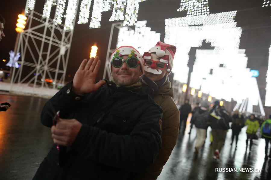 Москва встречает Новый год