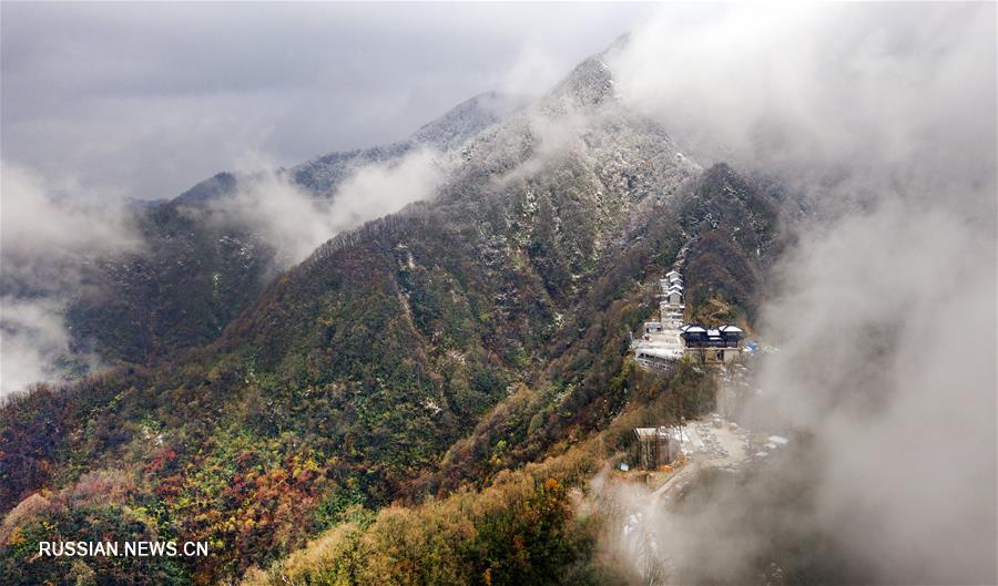 "Царство облаков и тумана" в горах Циньлин на северо-западе Китая
