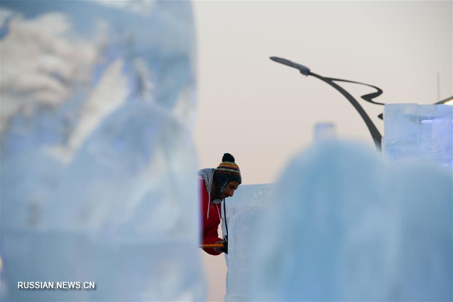 Магия ледяных скульптур в Харбине