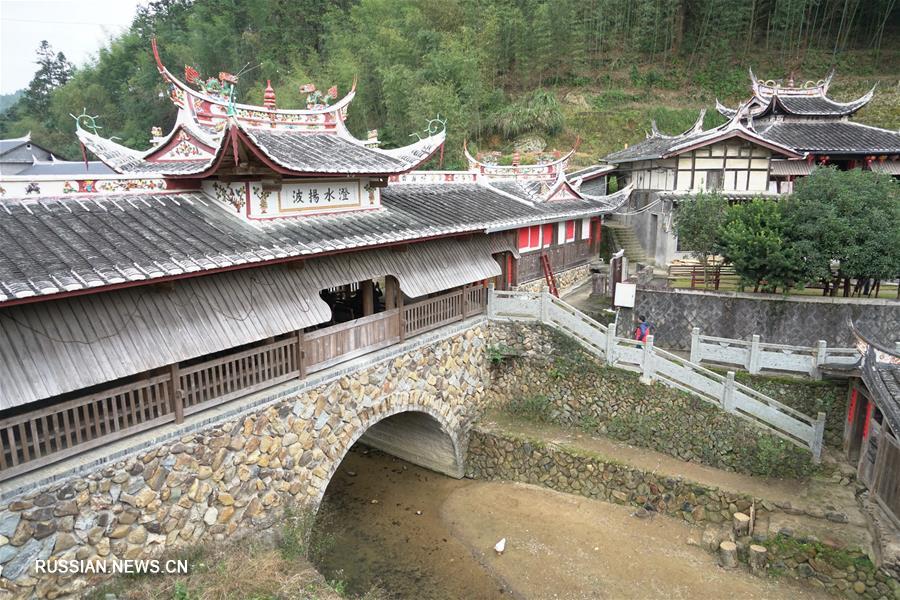 Крытые мосты -- историческое наследие провинции Фуцзянь