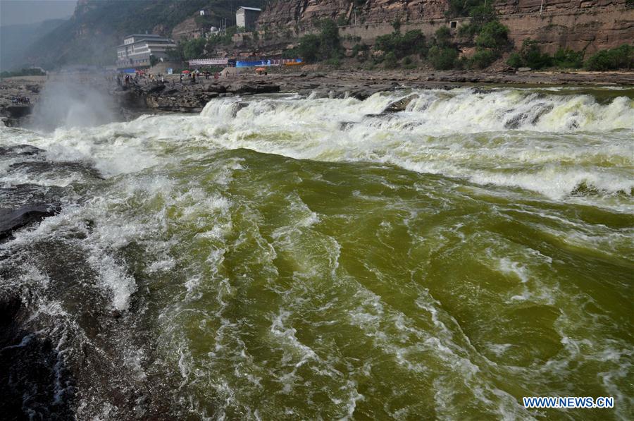#CHINA-YELLOW RIVER-HUKOU WATERFALL-CLEAR WATER(CN)