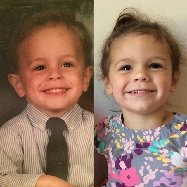6 января американская газета The Huffington Post опубликовала сравнительные фото детей и их родителей в один и тот же возрастной период. На фото: удивительное сходство детей с их родителями в том же возрасте.