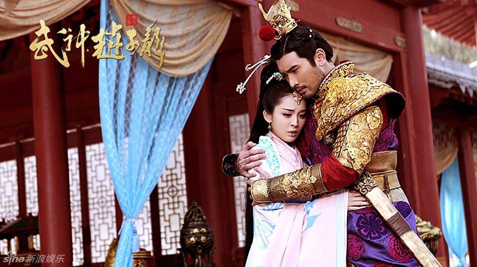 Актриса Начжа в нарядах древнекитайского стиля