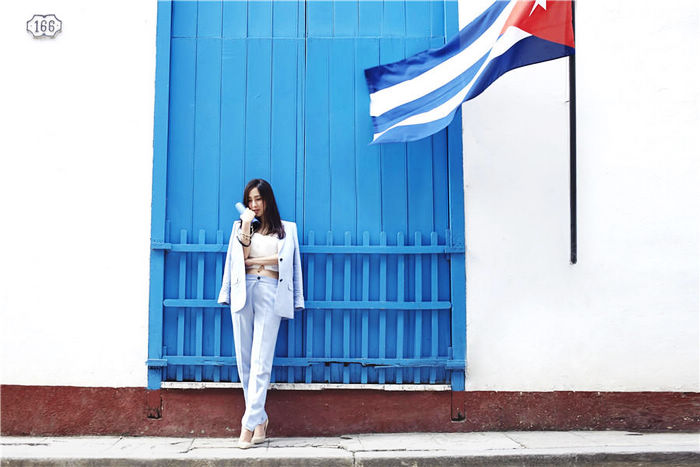 Ма Су в новых снимках в Кубе