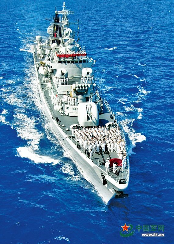 Потрясающе! Китайские корабли ВМС в объективах фотографов