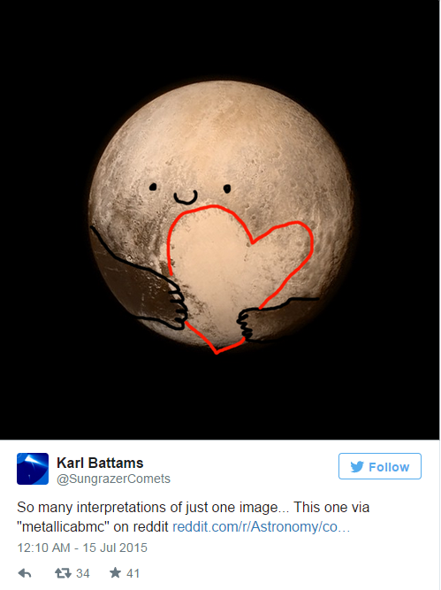 Интересные фото планеты Плутон после обработки