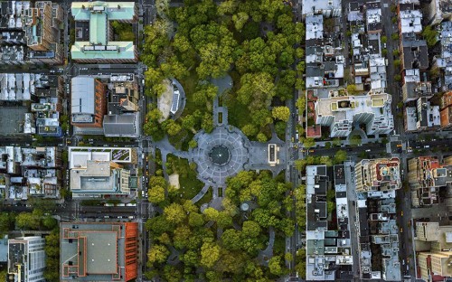Фото: Нью-Йорк с высоты птичьего полета