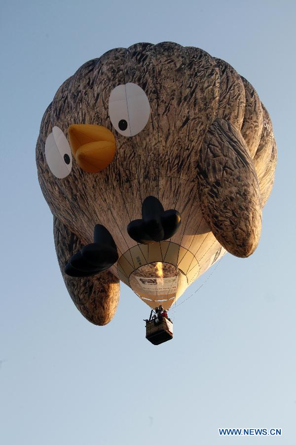 （国际）（1）比利时举办第15届霍顿热气球节