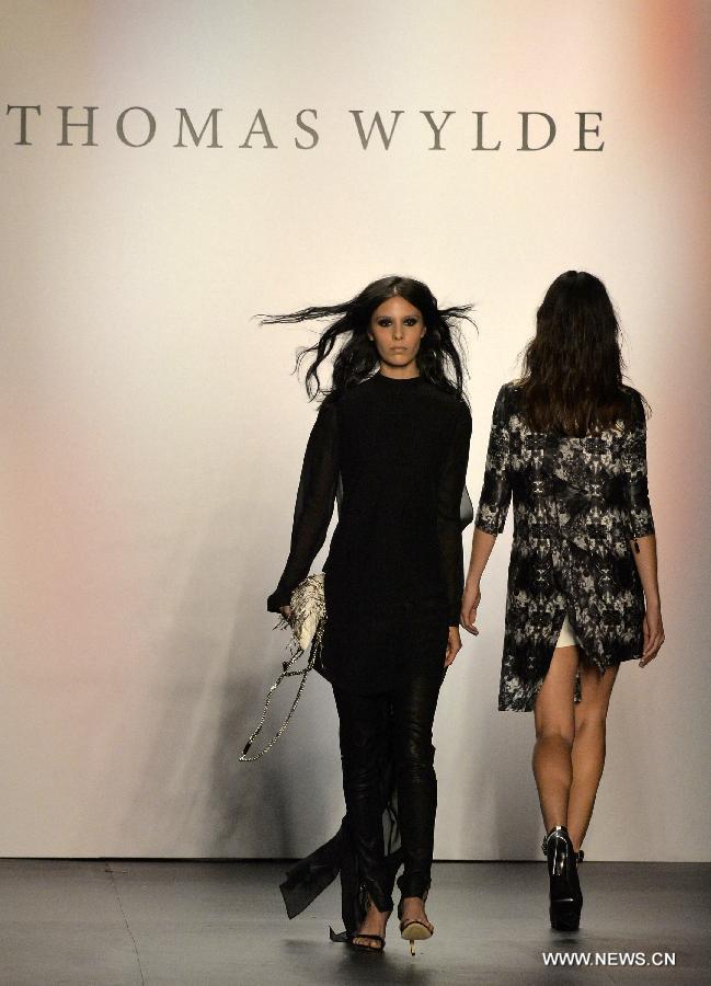 （国际）（3）THOMAS WYLDE品牌亮相纽约时装周