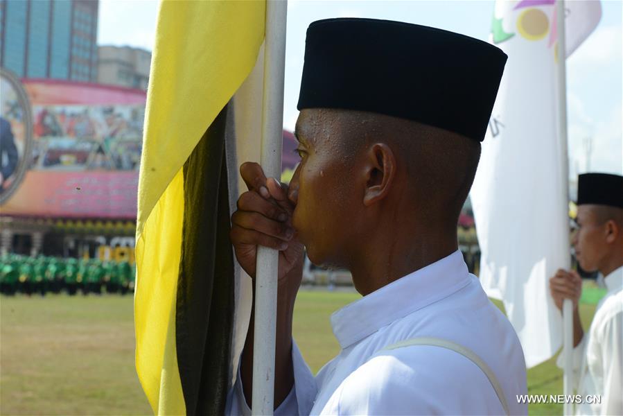 BRUNEI-BANDAR SERI BEGAWAN-32ND NATIONAL DAY CELEBRATIONS-PARADE