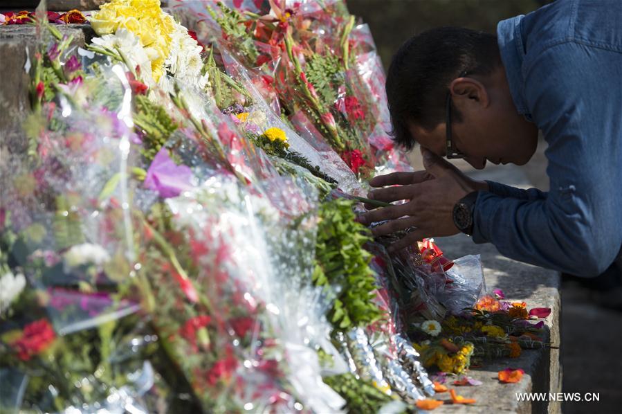 （国际）（1）尼泊尔地震一周年：缅怀逝者