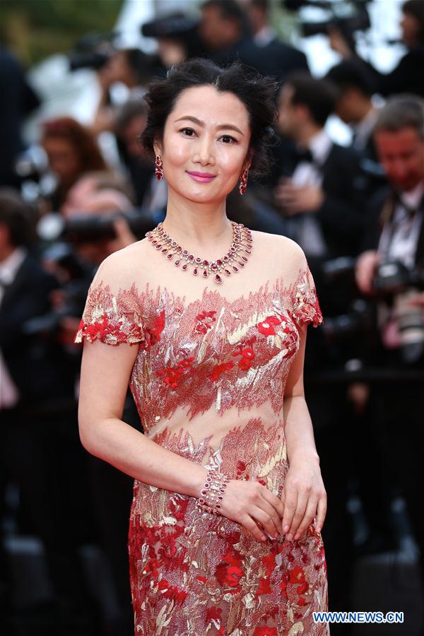 Китайские актрисы на Каннском кинофестивале