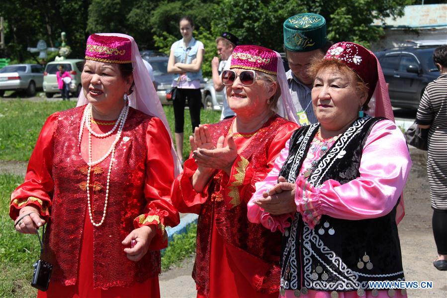 Татары и башкиры Приморского края отпраздновали Сабантуй
