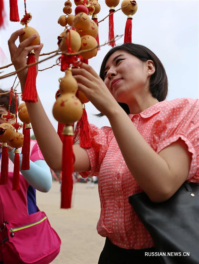 Фестиваль тыквы-горлянки в провинции Ляонин