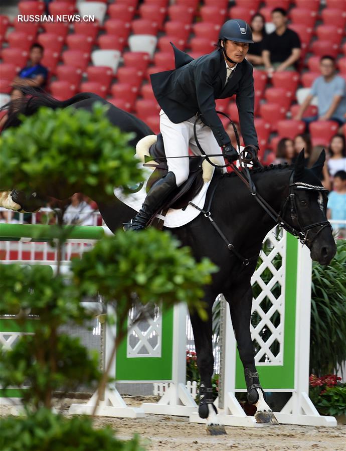 Конный спорт -- Международный турнир по конкуру Longines Equestrian Beijing Masters 2016