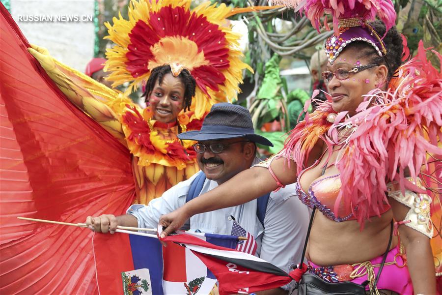 В Нью-Йорке прошел Карибский карнавал 