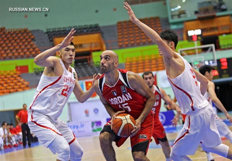 Баскетбол -- FIBA Asia Challenge: Китай обыграл Иордан