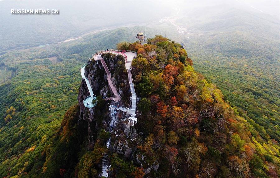 Осенние краски горы Маоэр в Хэйлунцзяне