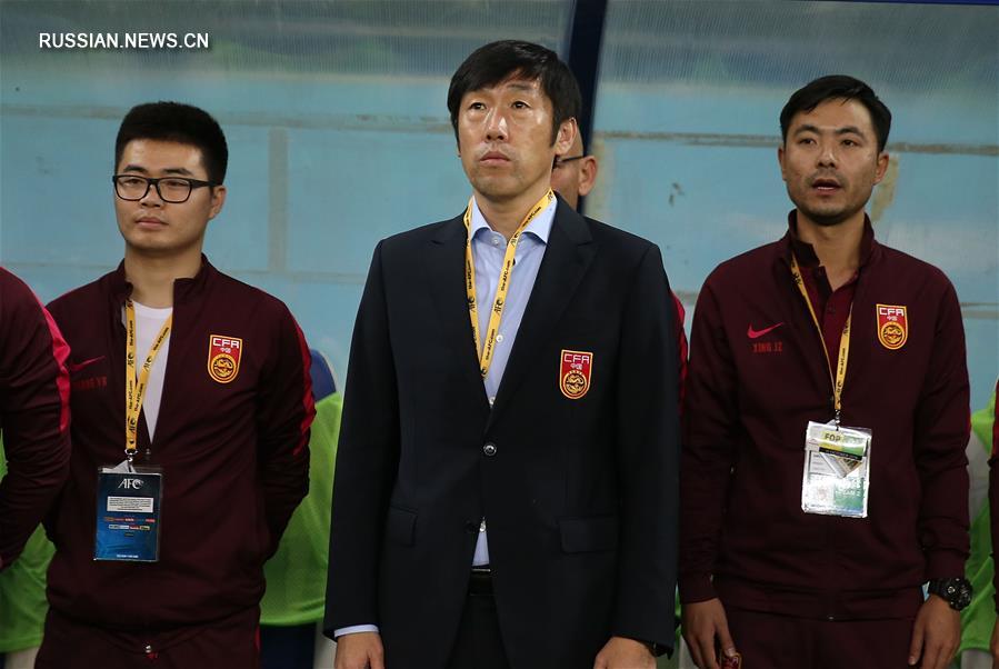 Футбол -- Отборочный этап ЧМ-2018: сборная Китая проиграла сборной Узбекистана