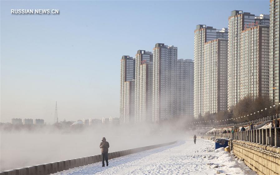 Зимние туманы над Китаем