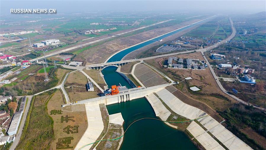 Проект переброски вод южных рек на север Китая: взгляд с неба