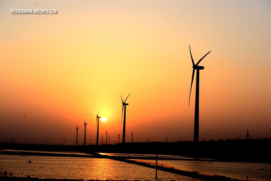 В Китае началось серийное производство самых больших в мире ветроэнергетических установок собственной разработки