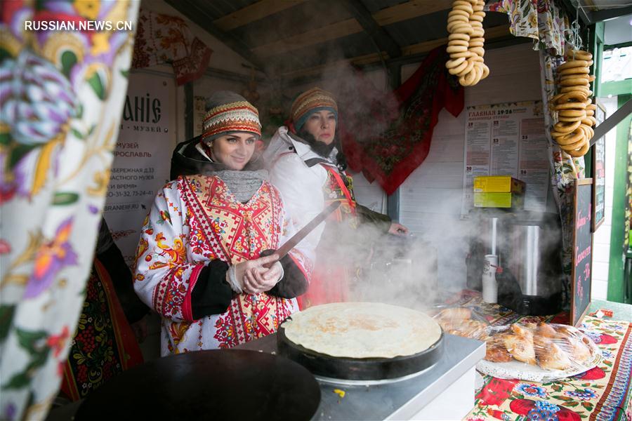 （国际）（3）俄罗斯欢度“谢肉节”