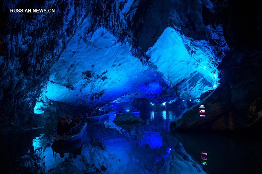 Уникальные карстовые пещеры Алугудун
