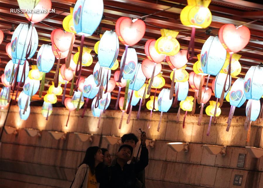 В Сеуле начинается фестиваль фонарей