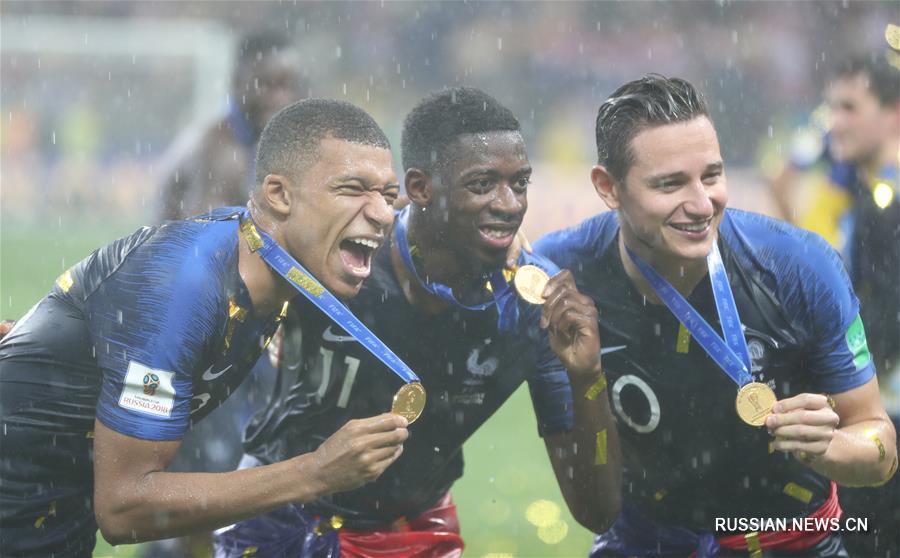 Футбол -- ЧМ-2018, финал: сборная Франции стала чемпионом мира спустя 20 лет