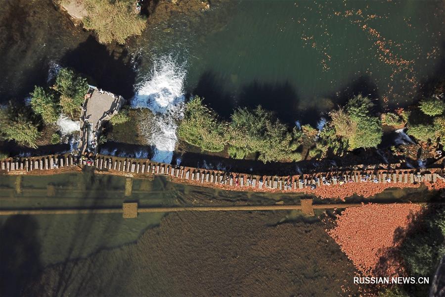 Парк водно-болотных угодий Хуаси в городском округе Гуйян