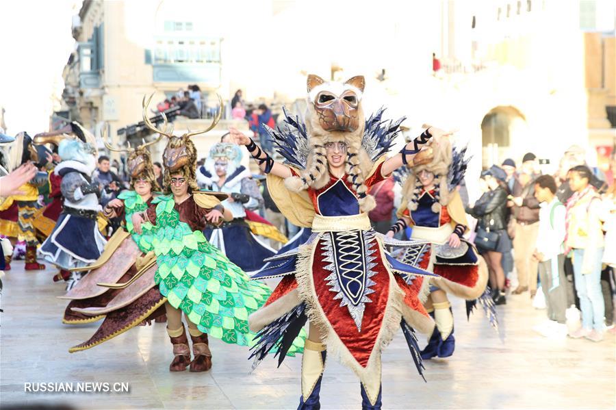 В Мальте проходит карнавал