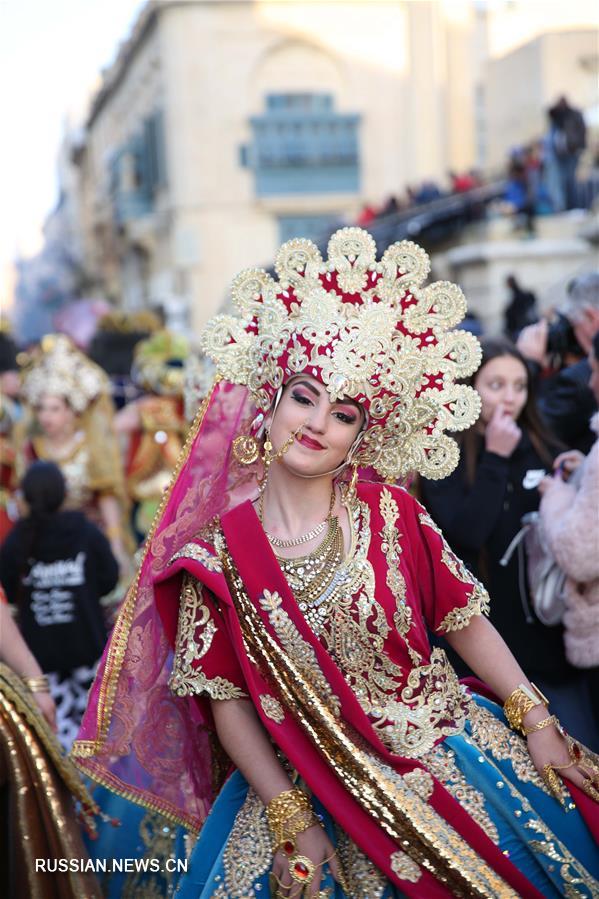 В Мальте проходит карнавал