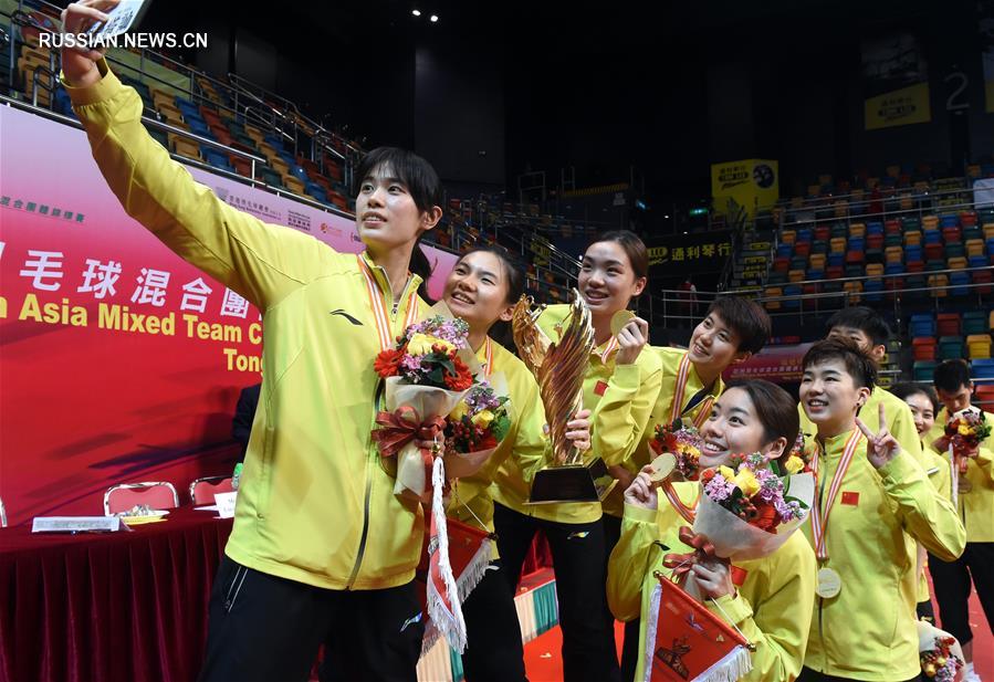 Бадминтон -- Чемпионат мира среди смешанных команд 2019: Китай завоевал чемпионский титул
