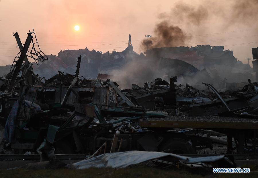 （天津港“8·12”事故·锐视角）（6）爆炸现场