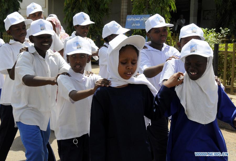 （国际）（2）苏丹举行纪念世界视力日活动