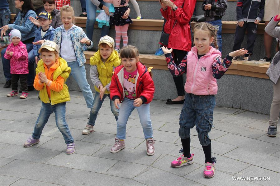Детский праздник в столице Приморья