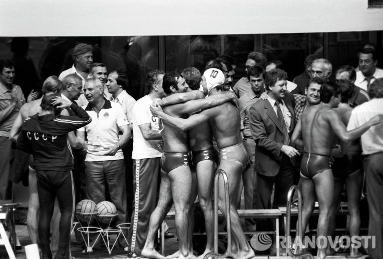 Летние XXII Олимпийские игры 1980 года. Бассейн спорткомплекса 