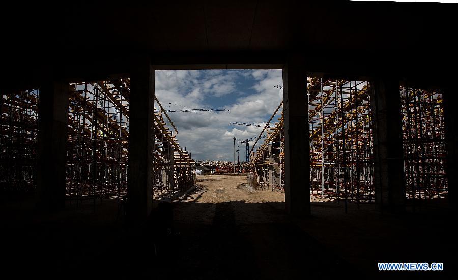 （体育）（4）足球&mdash;&mdash;俄罗斯世界杯城市萨兰斯克