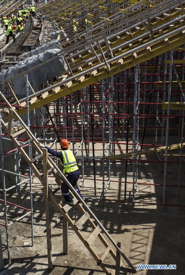 （体育）（5）足球&mdash;&mdash;俄罗斯世界杯城市萨兰斯克