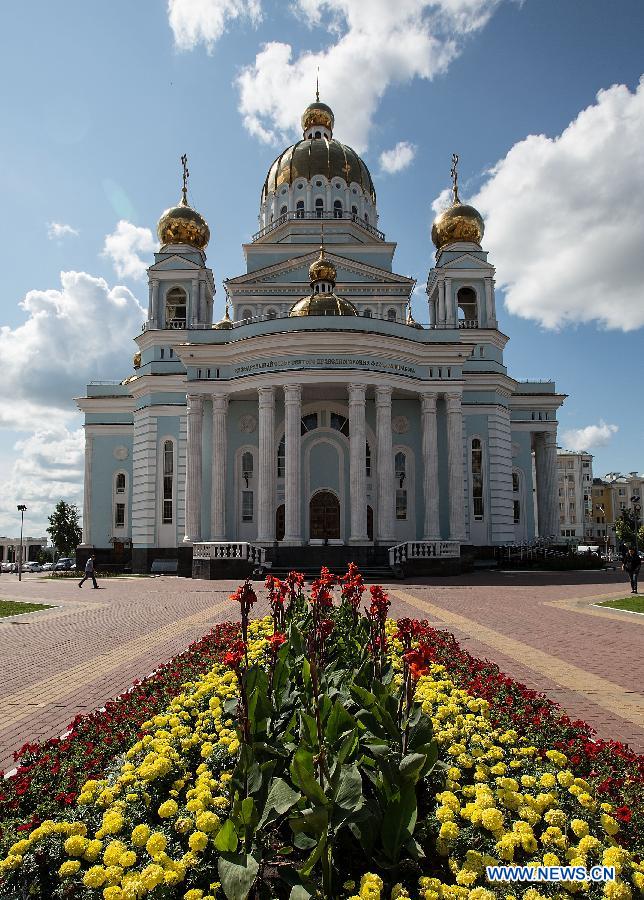 （体育）（9）足球&mdash;&mdash;俄罗斯世界杯城市萨兰斯克