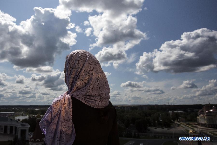 （体育）（12）足球&mdash;&mdash;俄罗斯世界杯城市萨兰斯克