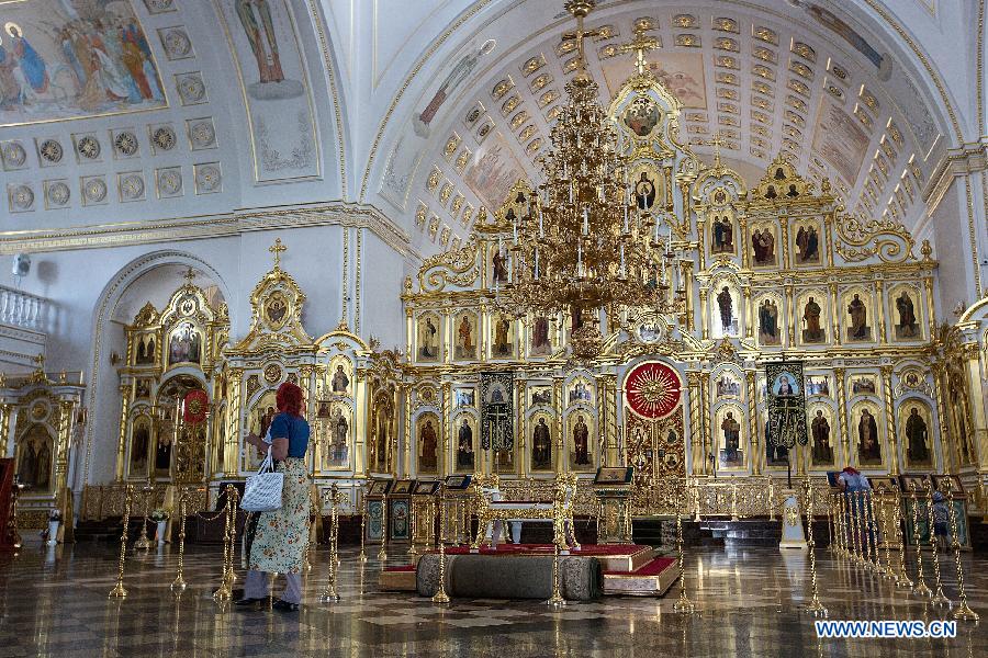 （体育）（14）足球&mdash;&mdash;俄罗斯世界杯城市萨兰斯克