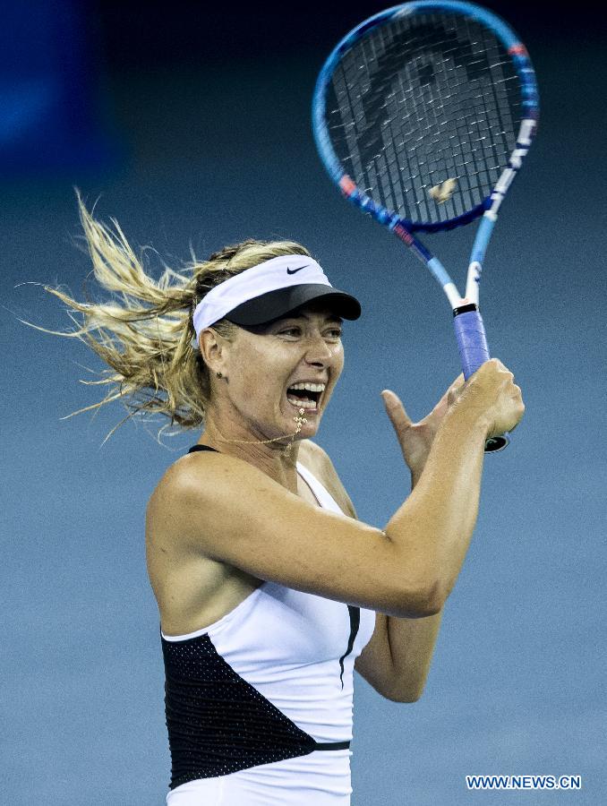 （体育）（4）网球——武汉公开赛：莎拉波娃因伤退赛