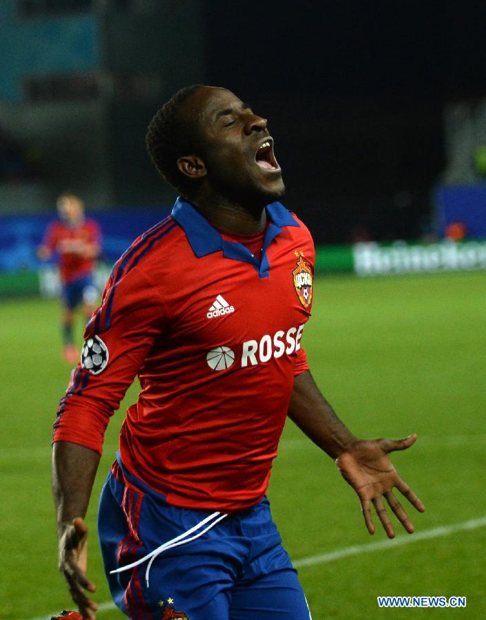 （体育）（10）足球&mdash;&mdash;欧冠：曼联平莫斯科中央