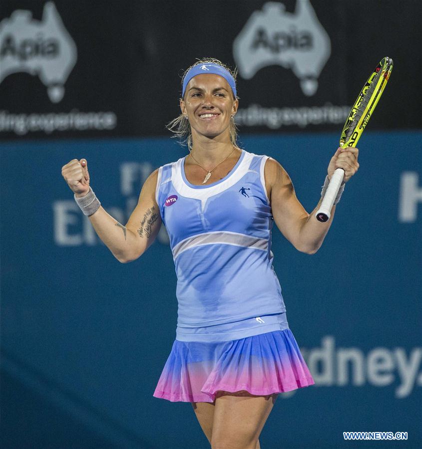（体育）（3）网球&mdash;&mdash;悉尼公开赛：库兹涅佐娃夺冠