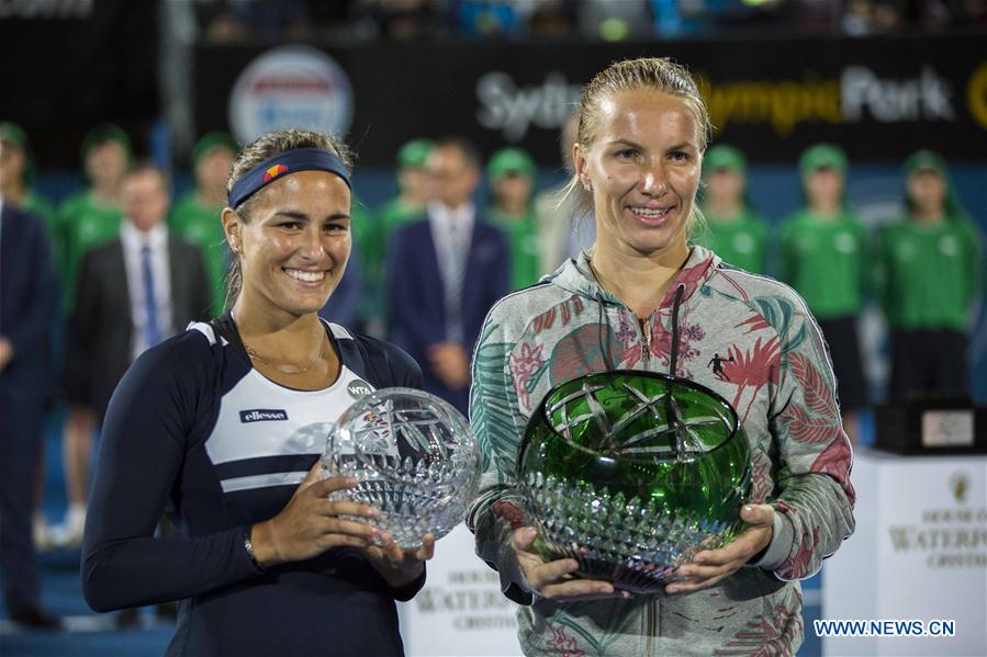 （体育）（6）网球&mdash;&mdash;悉尼公开赛：库兹涅佐娃夺冠