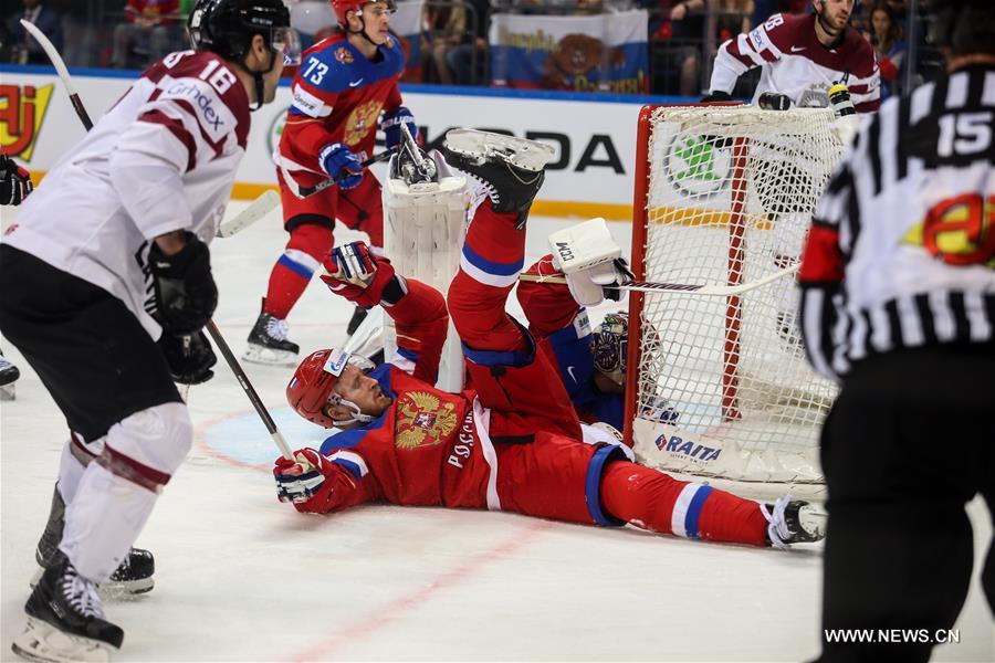 Хоккей -- Чемпионат мира-2016, групповой этап: обзор матча Латвия -- Россия