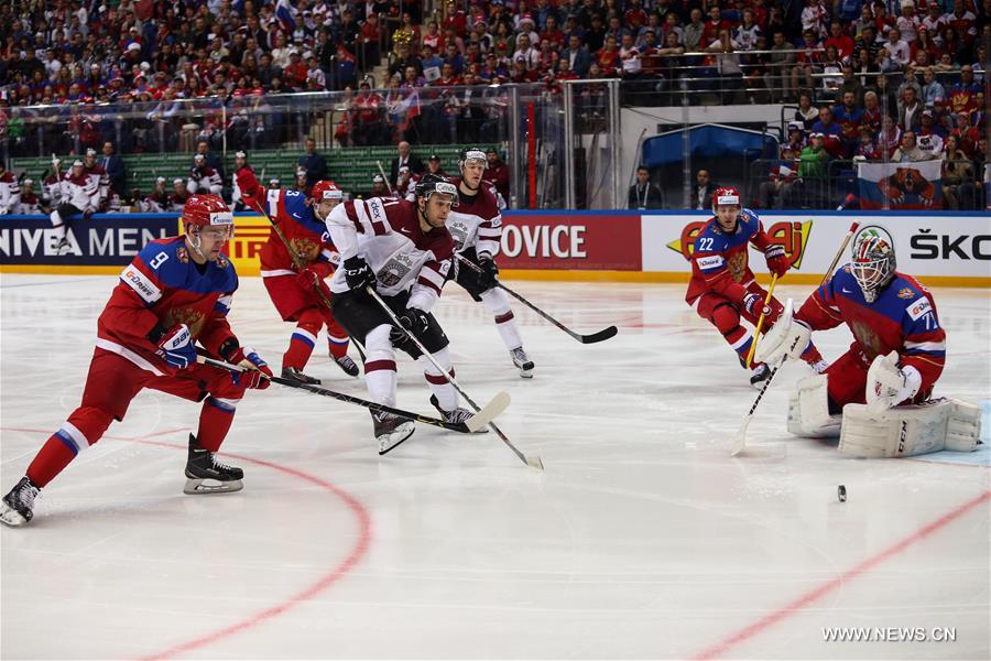 Хоккей -- Чемпионат мира-2016, групповой этап: обзор матча Латвия -- Россия